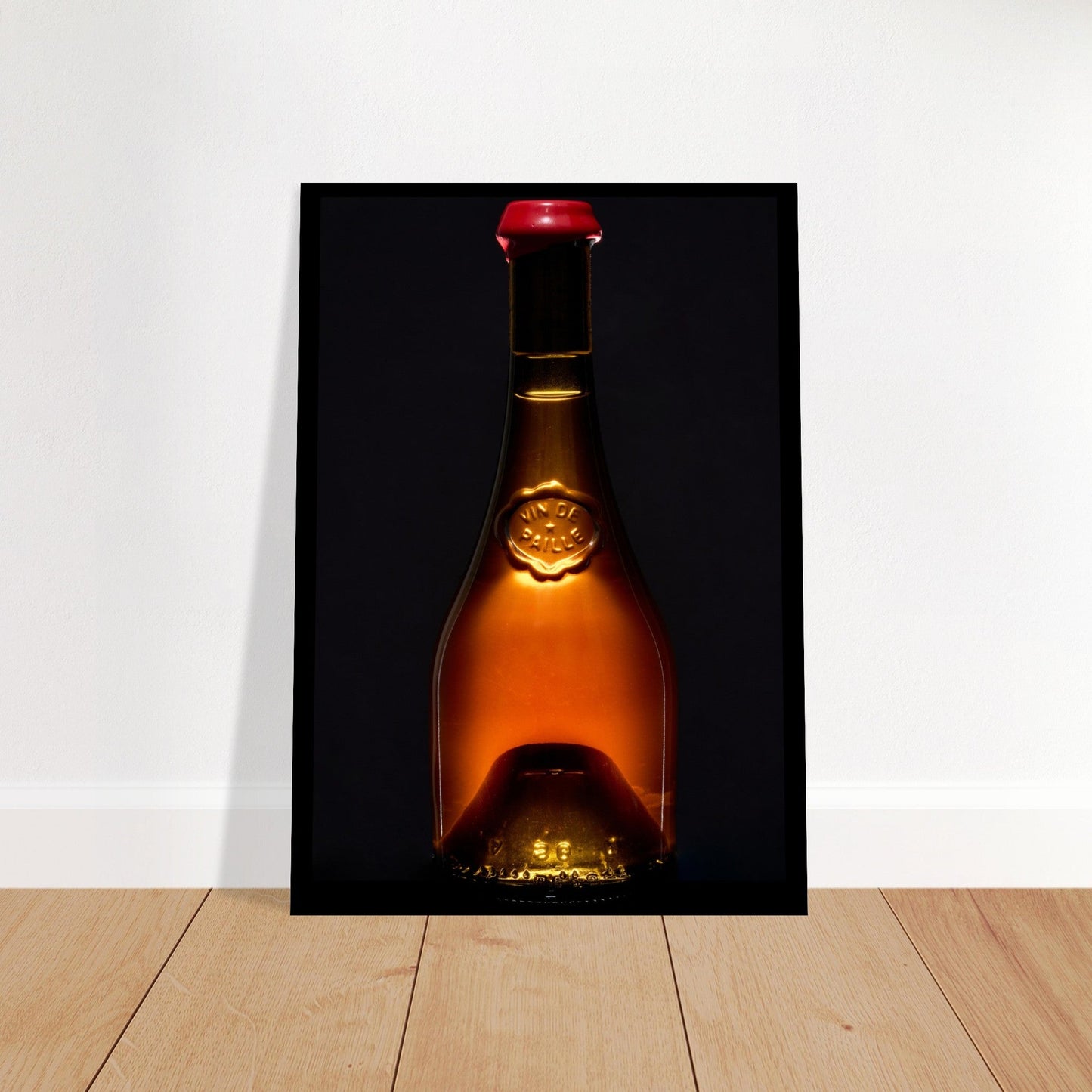 Poster Artistique de la Bouteille de Vin de Paille - Douceur Dorée - c78adc66 - 6dfe - 4828 - 8100 - 08bbcce390fb - LAM du Jura