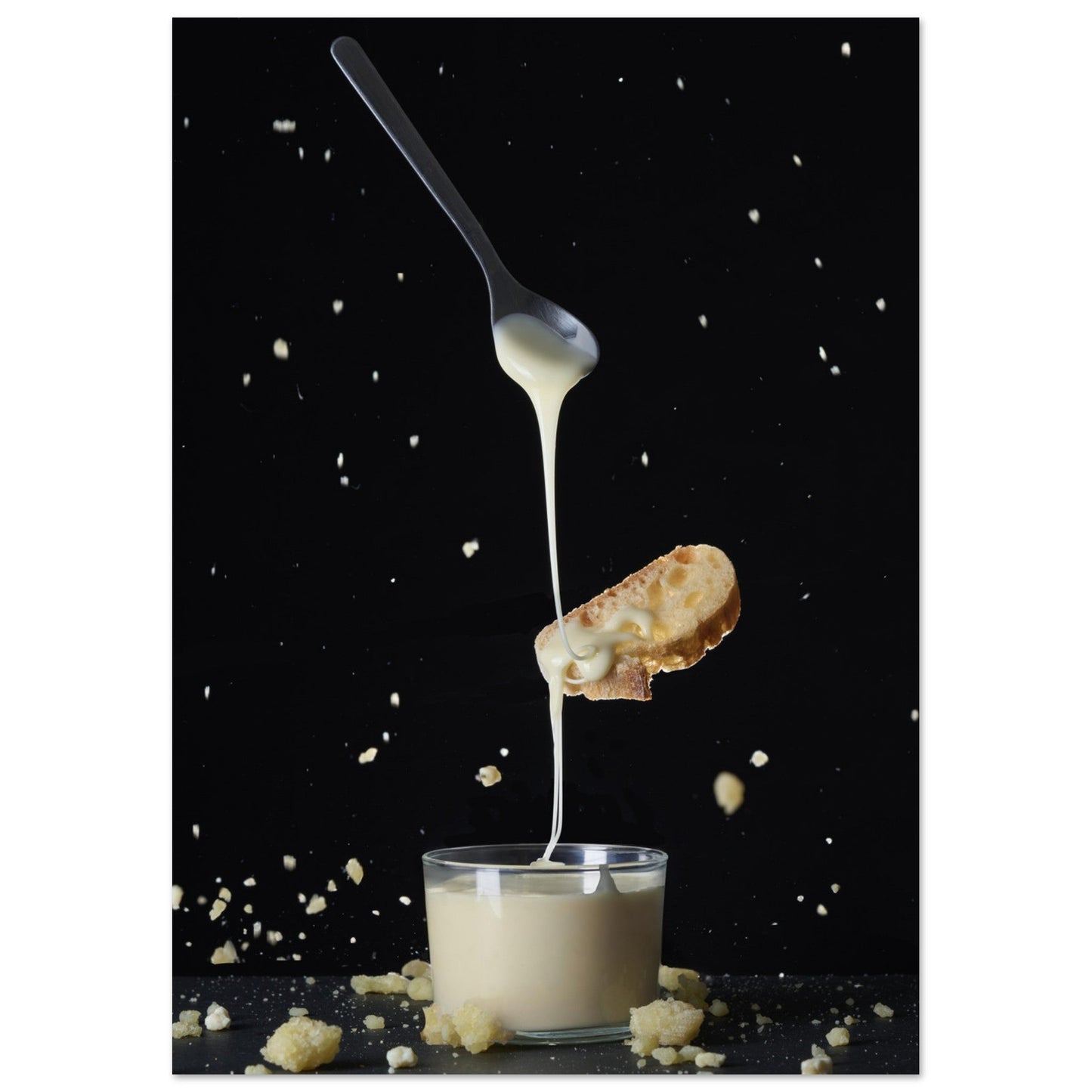 Poster Artistique de la Cancoillotte - Saveur en Lévitation - d9d4cf4c - 17c8 - 417f - babf - 0e22b5a14cad - LAM du Jura