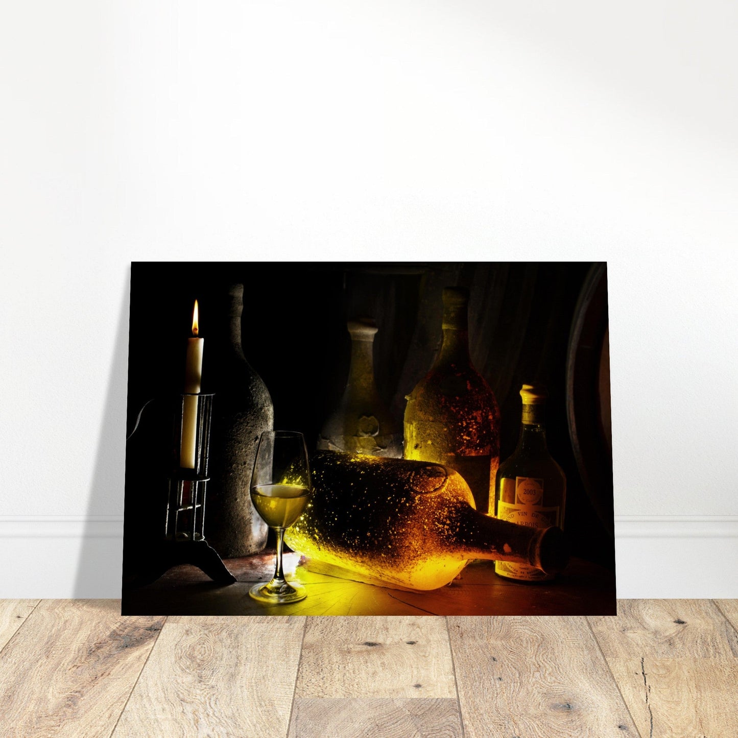 Poster Artistique des Bouteilles de Vin Jaune - Rétro Vinicole - b130479e - e919 - 46af - b253 - 22a358e2e7a7 - LAM du Jura