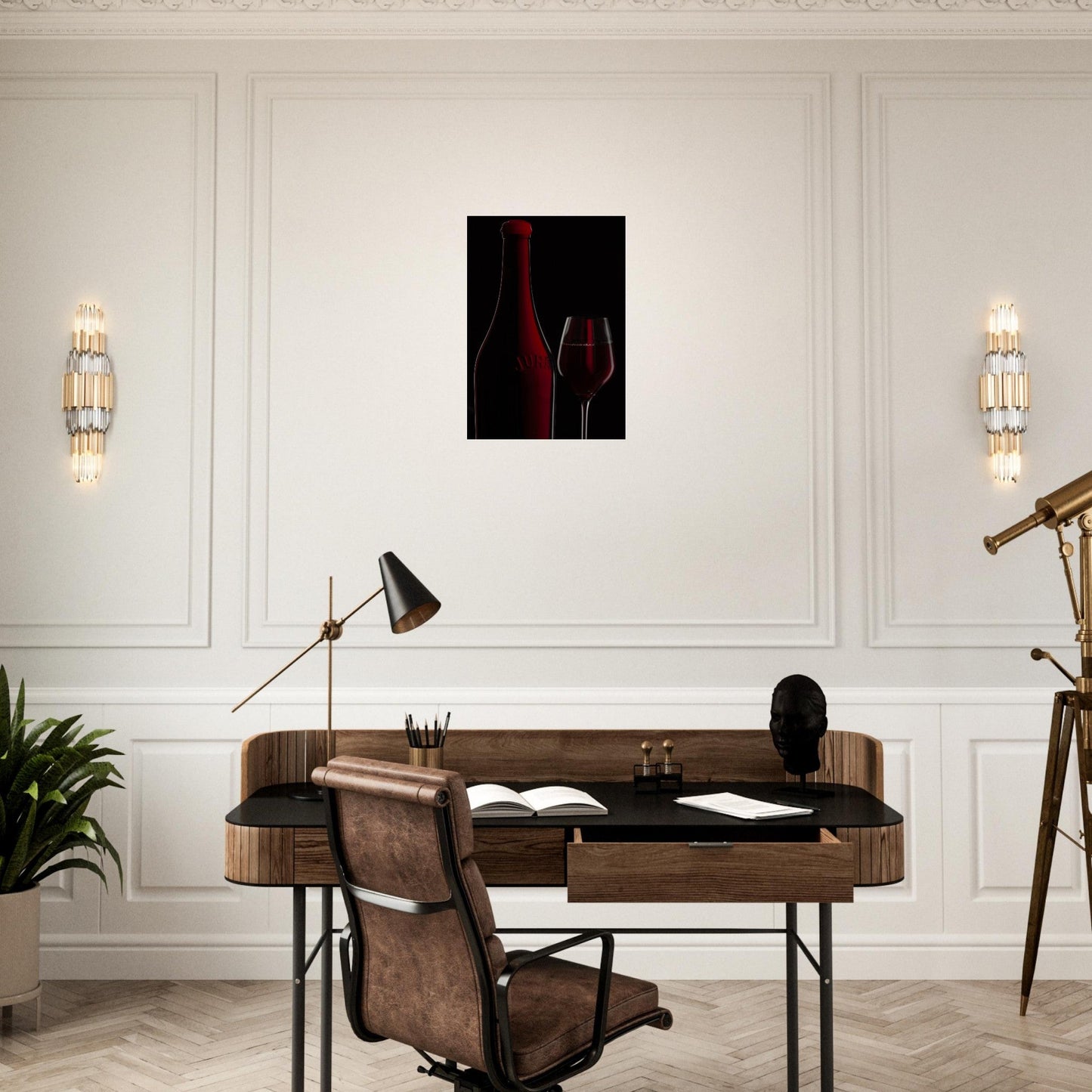 Poster Artistique Vin Rouge du Jura - Élégance Moderne - 6c84461f - eb34 - 441e - a737 - 710ca2a39448 - LAM du Jura