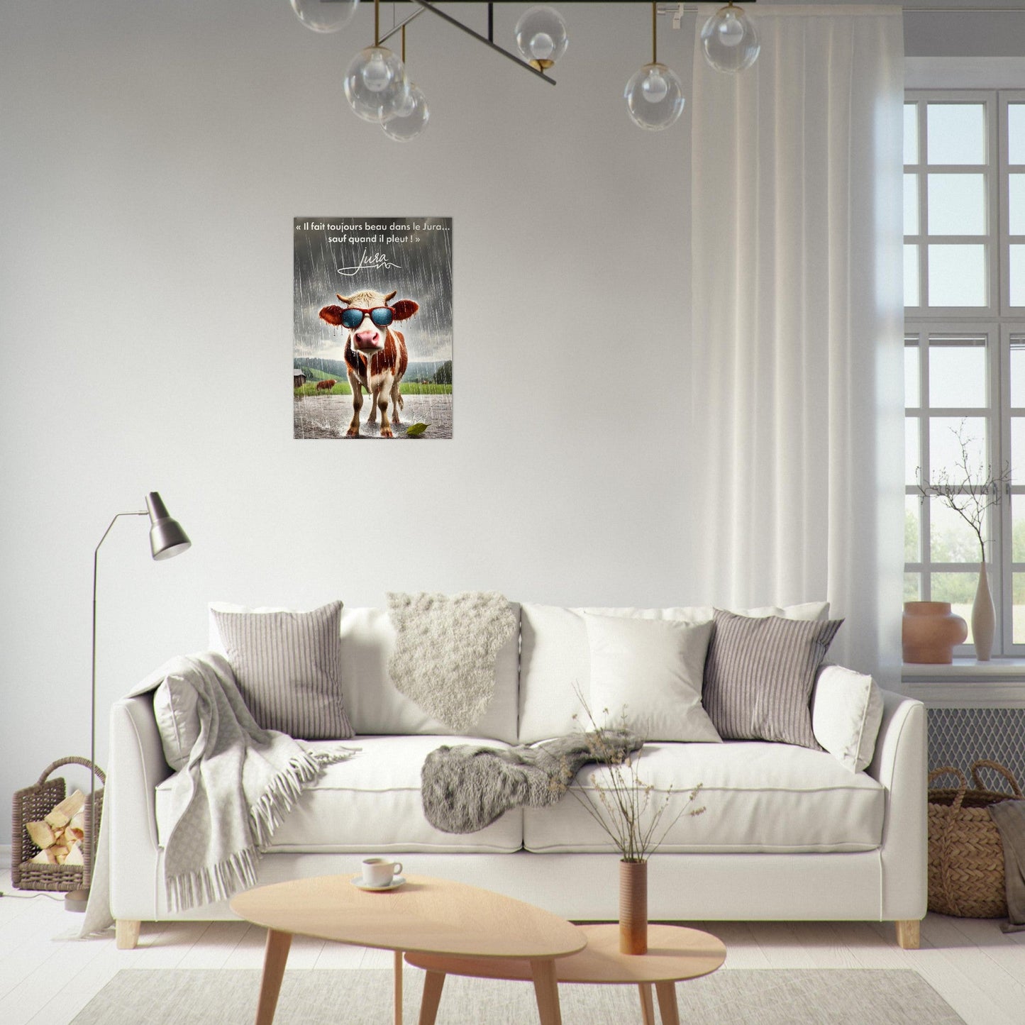 Poster Caricatural Vache sous la Pluie - Humour Rustique - 7afd7579 - 6592 - 40ec - 8cf8 - 3f12e4955d34 - LAM du Jura