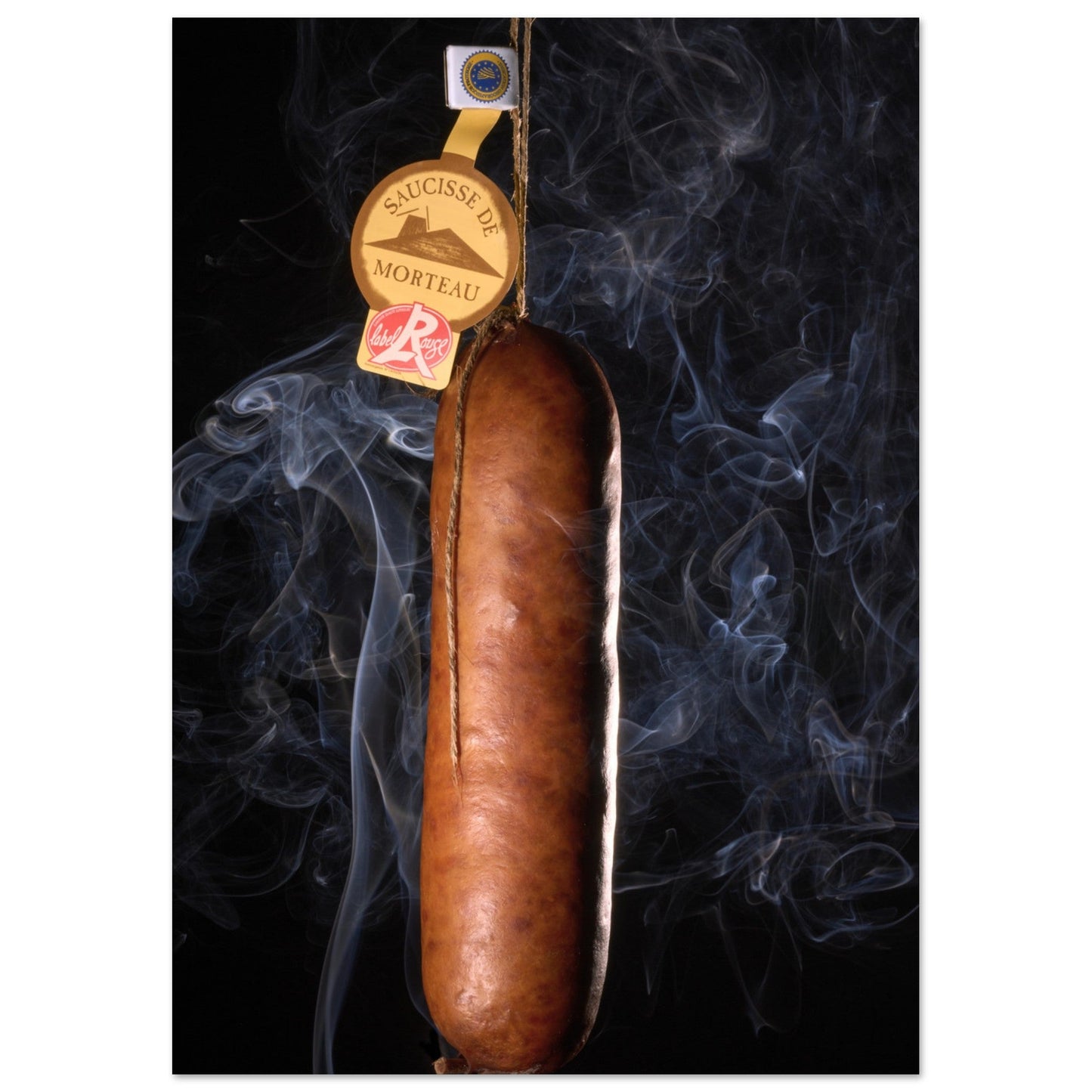 Poster Artistique Saucisse de Morteau - Tradition Fumée - b9e4d7a1 - 8517 - 41e5 - b833 - 6343b7865a71 - LAM du Jura