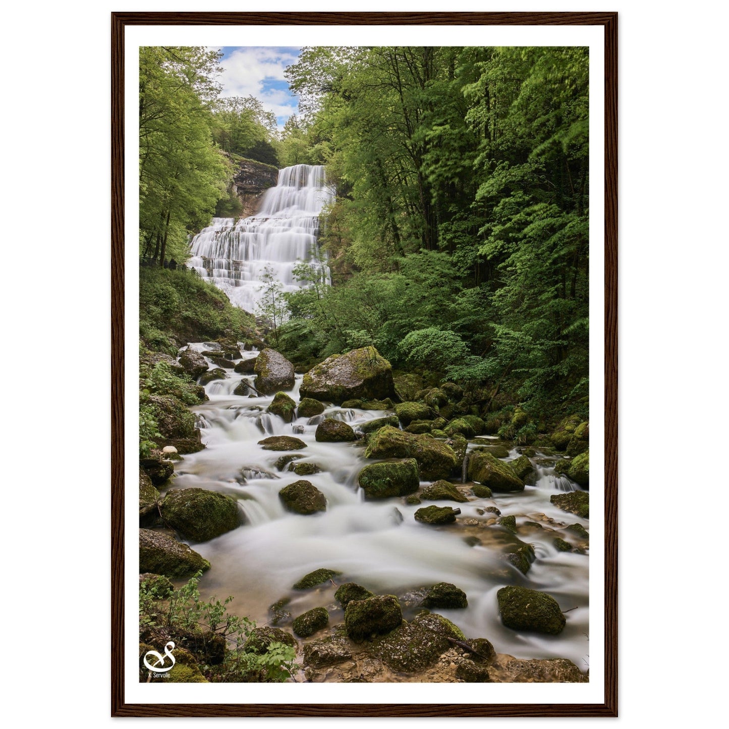 Poster premium en papier mat encadré en bois - ea7fb413 - 52d6 - 4263 - 989c - 3057b39d7b4b - LAM du Jura