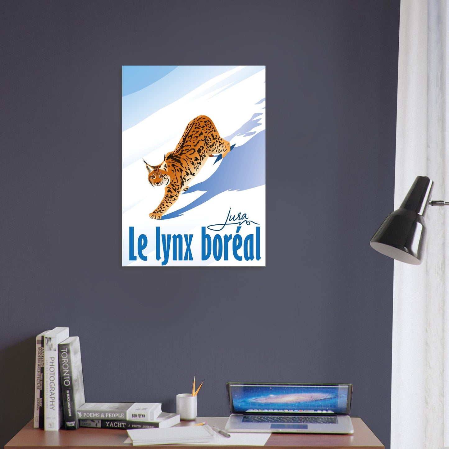 Poster Vintage Haut de Gamme - Lynx Marchant sur la Neige - cdced14c - f10d - 4b96 - 9045 - 90ad70fcc4c7 - LAM du Jura