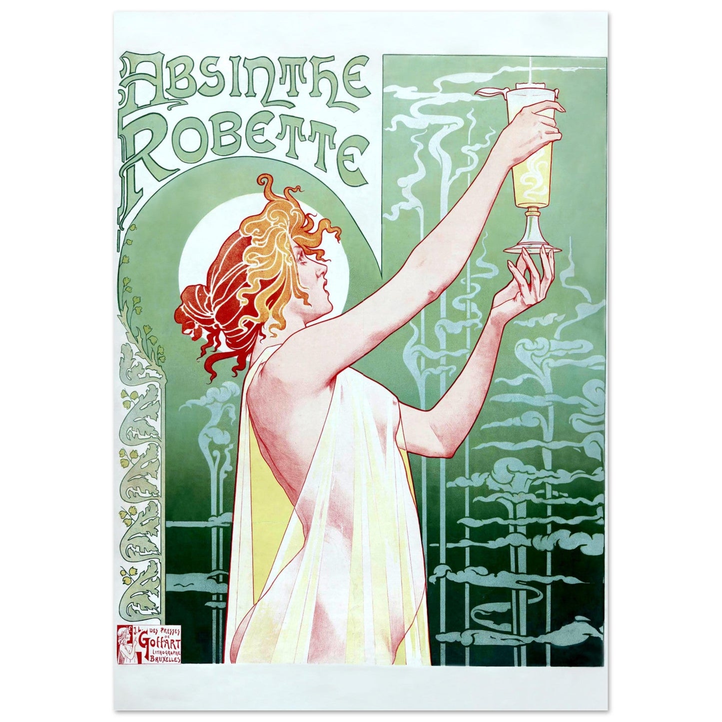 Poster Vintage Haut de Gamme - Publicité Ancienne pour l’Absinthe Robette - fad4c8b5 - 4f2d - 48c6 - ae06 - 054ba3118d2e - LAM du Jura